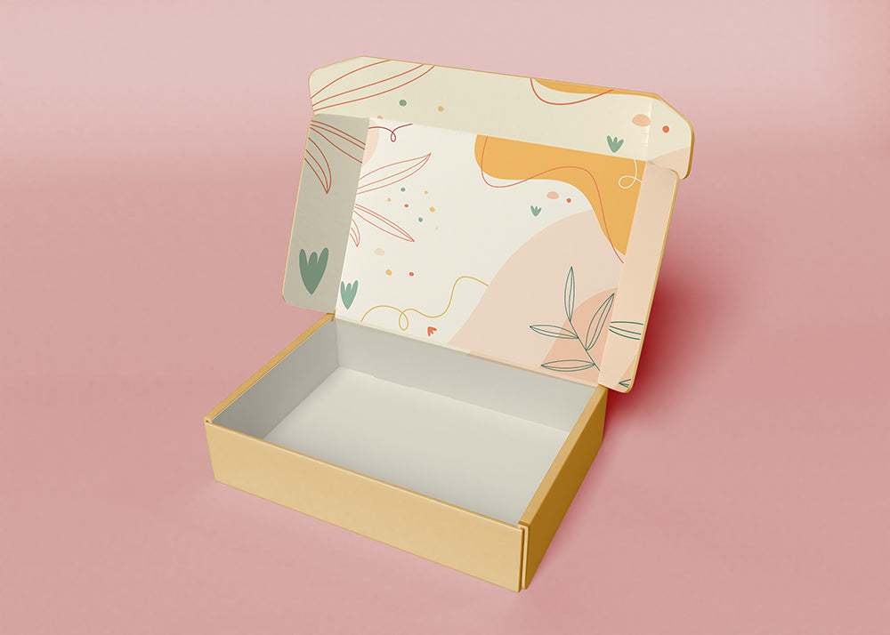 Tishwish Custom Mailer Box - Recycled Premium White Kraft