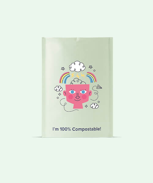 Custom Compostable Bubble Mailers | Compostable Mailers