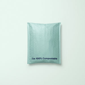 Tishwish Compostable Bubble Mailer - Teal